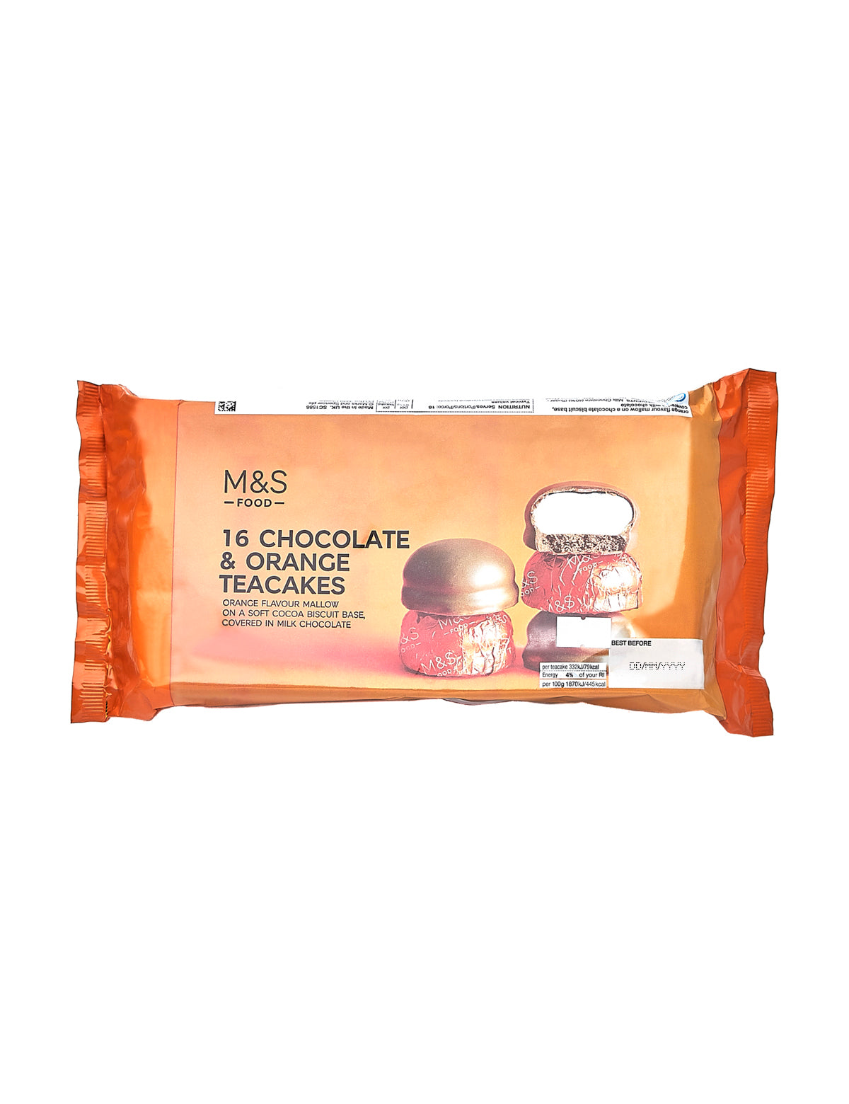 16 Chocolate & Orange Tea Cakes