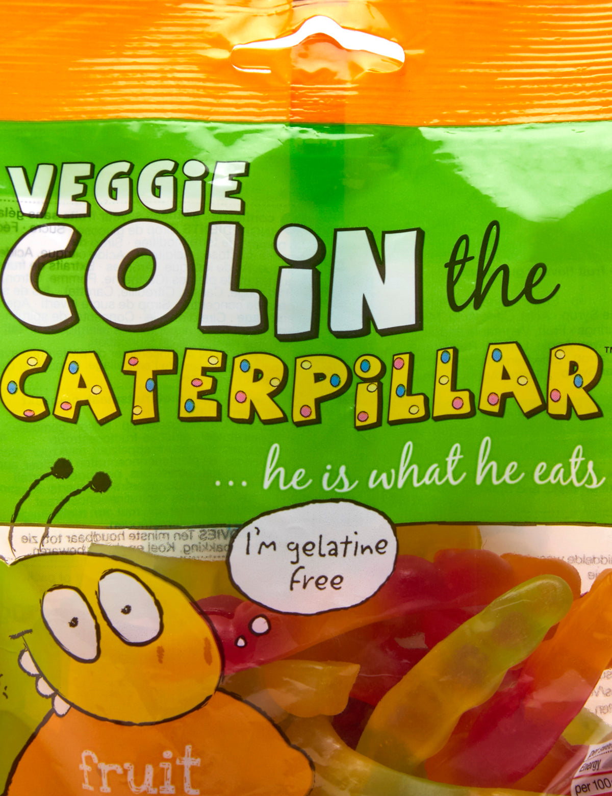 Veggie Colin the Caterpillar Fruit Gums