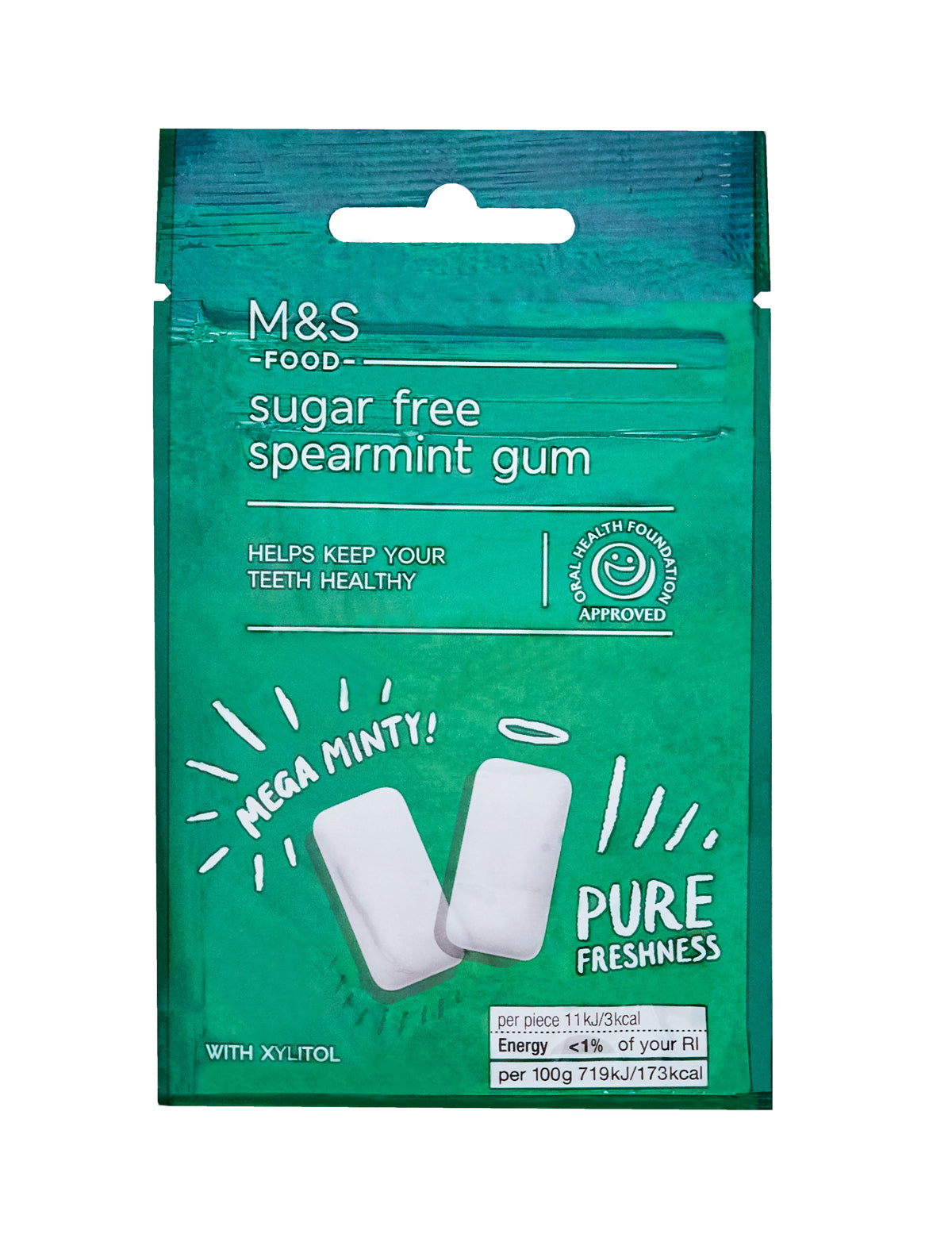 Sugar Free Spearmint Gum