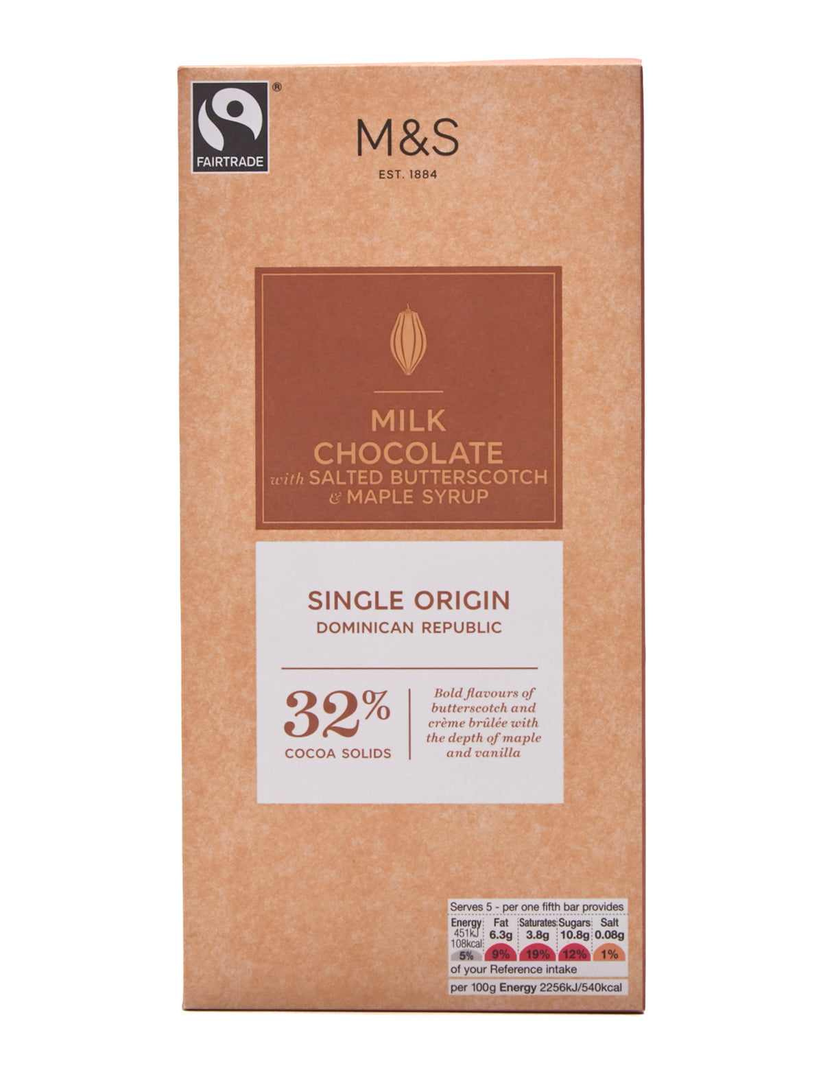 Milk Chocolate with Salted Butterscotch & Maple Syrup