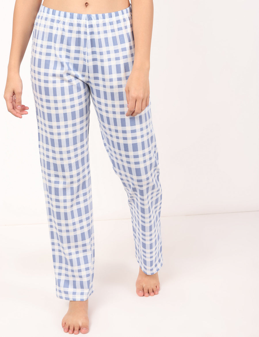 Short Sleeve Check Flatpack Pyjamas