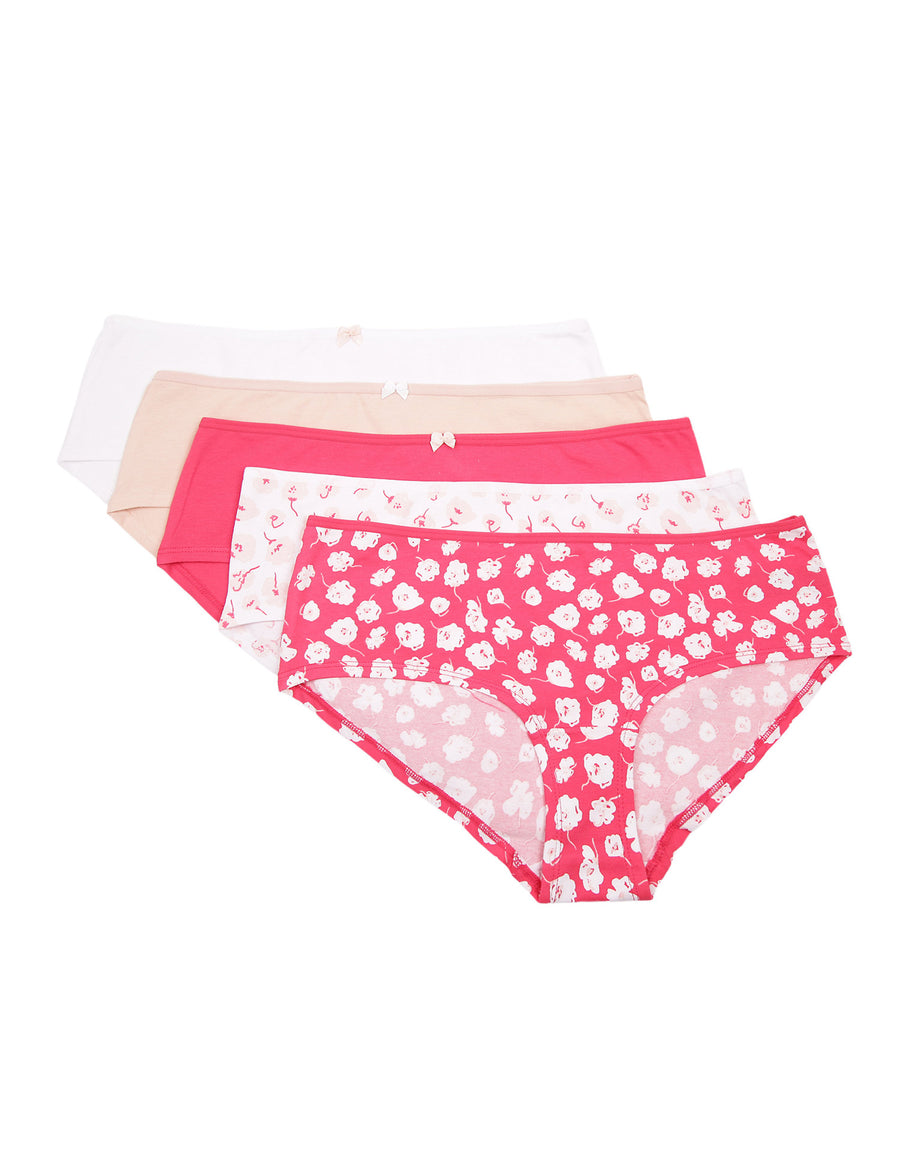 5pk Mix Cotton Lycra Short