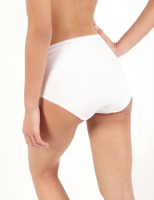 5pk Cotton Lcyra Printed Full Brief