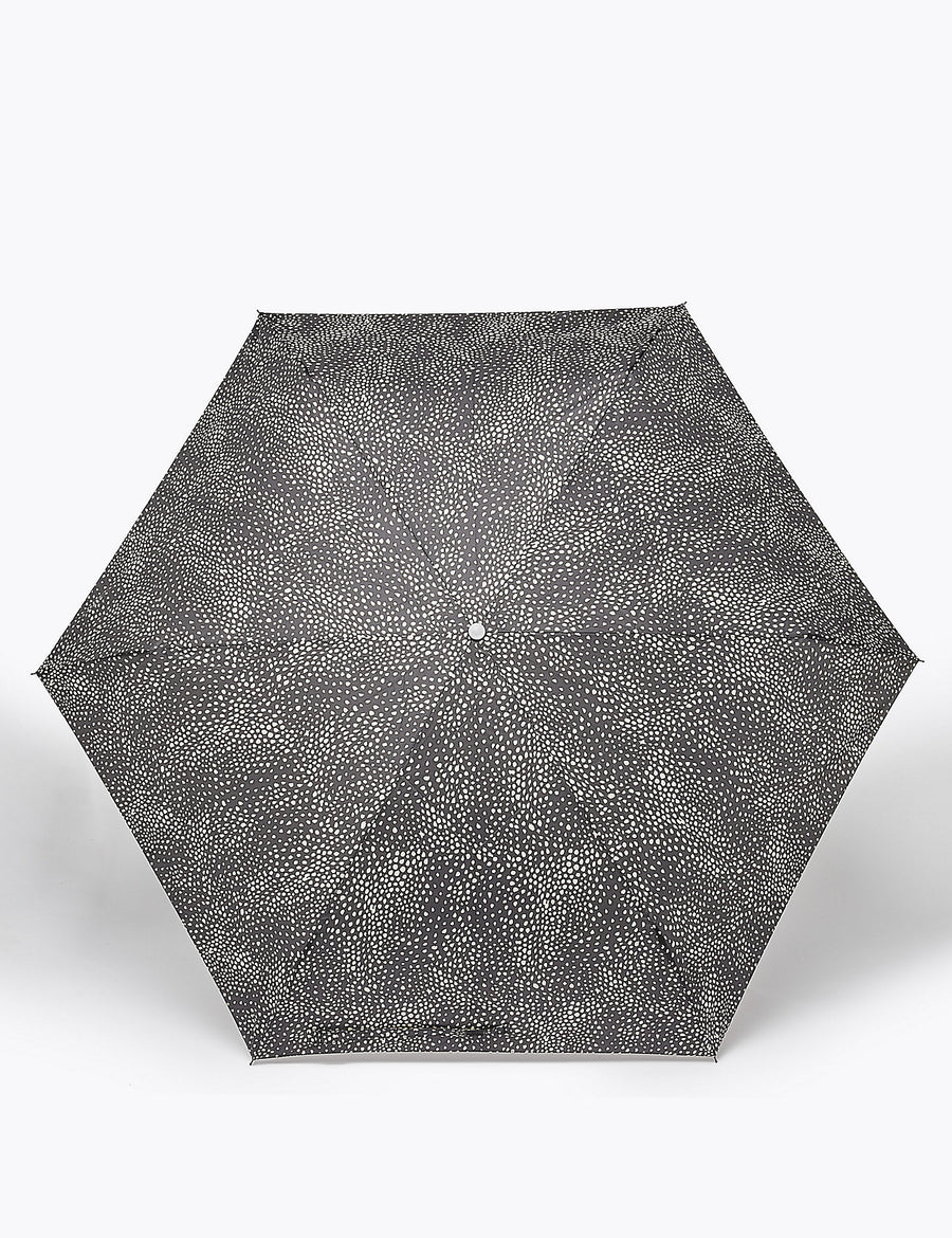 Polka Dot Compact Umbrella