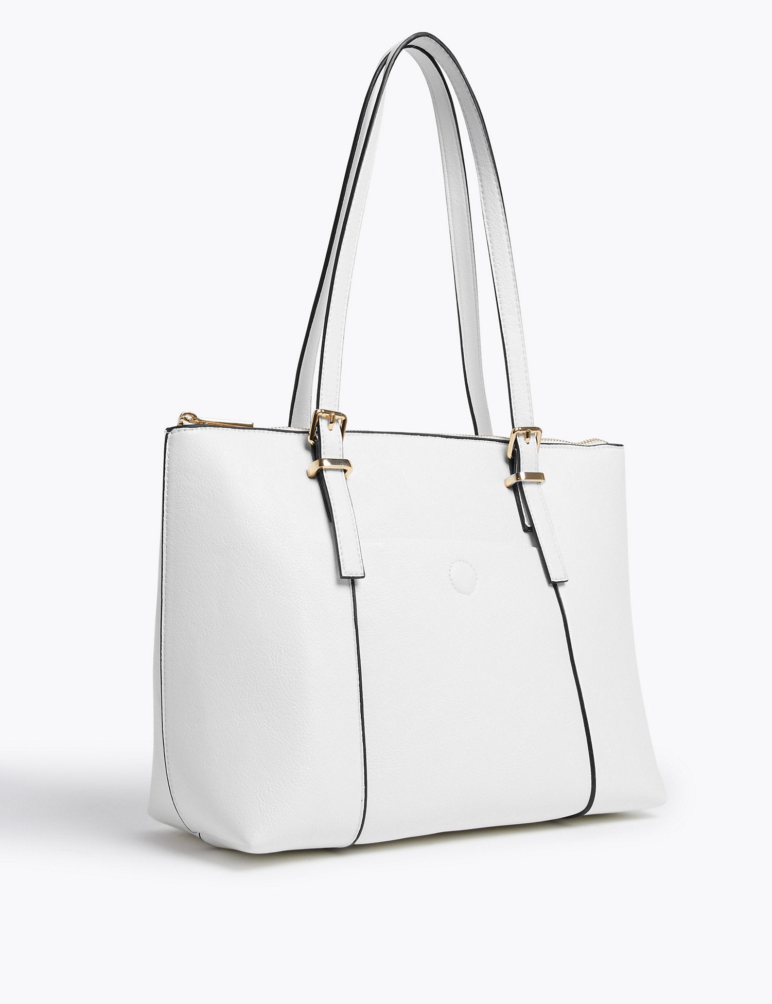 Buckle Detail Tote Bag