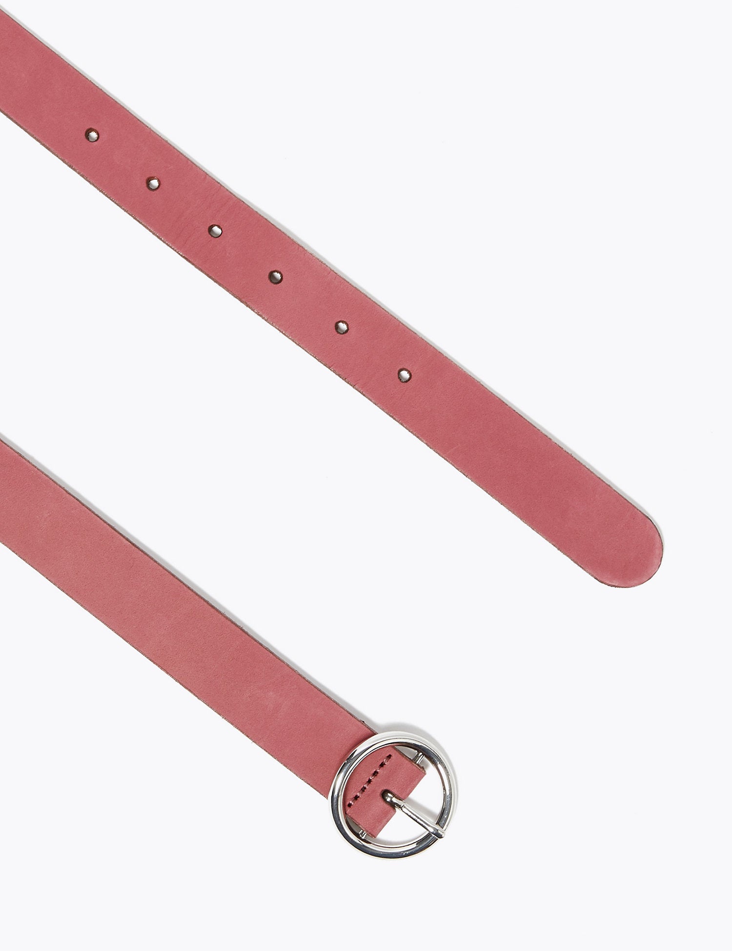 Leather Nubuck Jean Belt