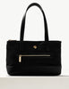 Zipped Detail Tote Bag