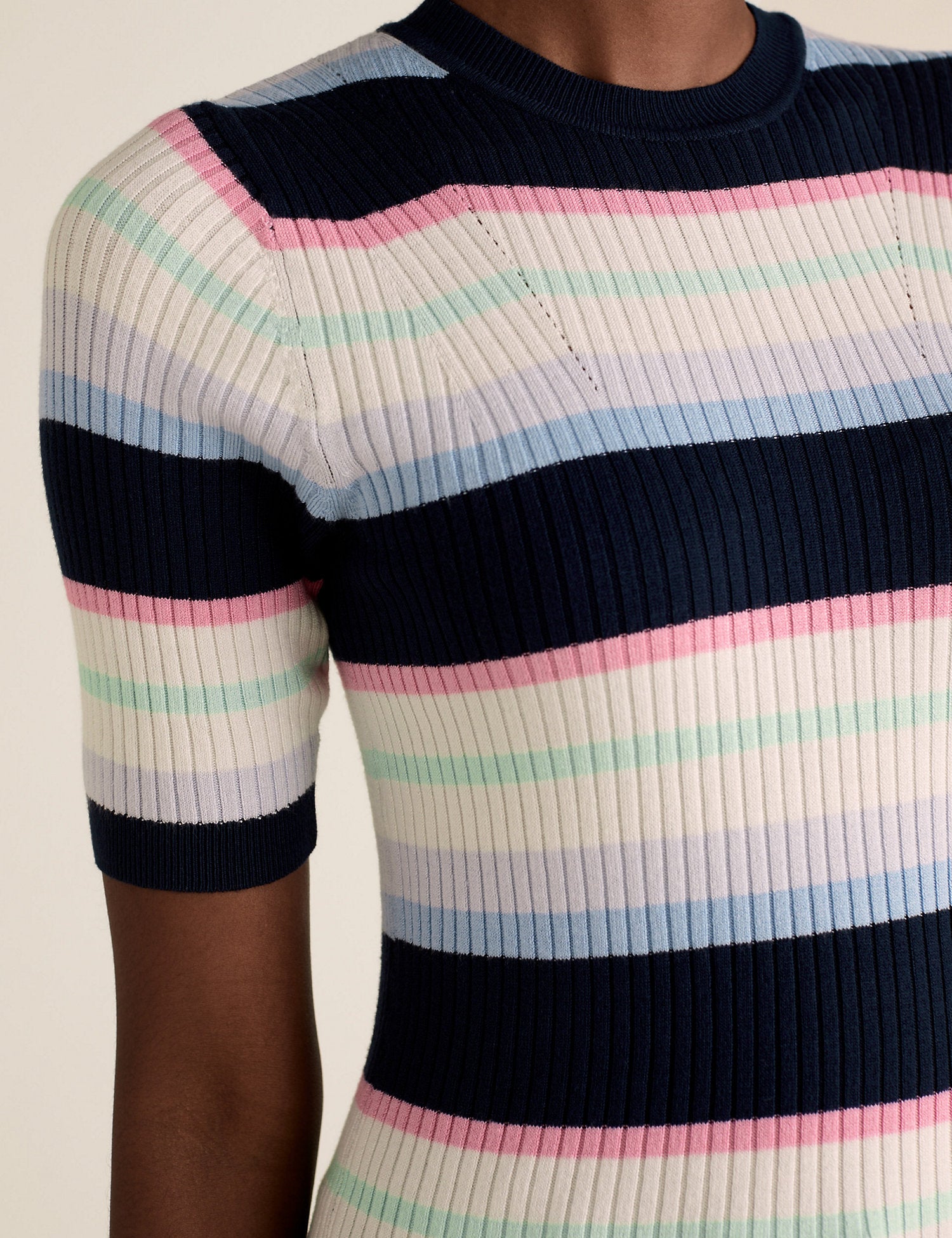 Striped Crew Neck Jumper