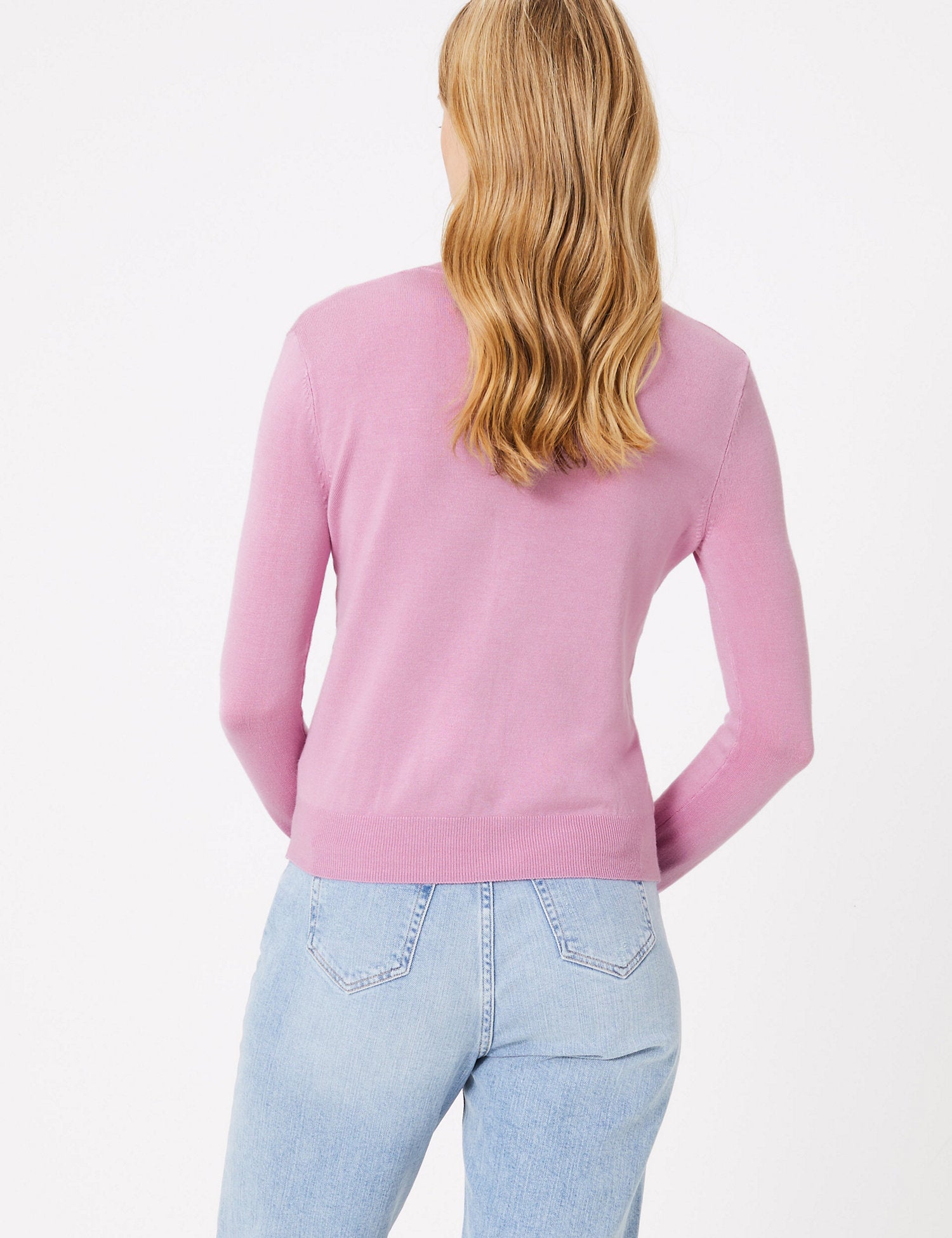 Crew Neck Cardigan