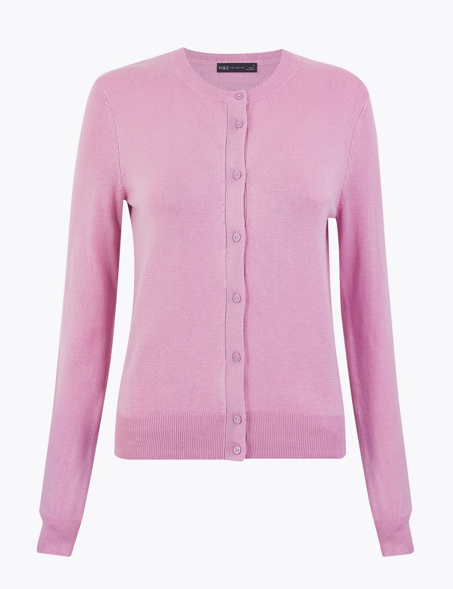 Crew Neck Cardigan