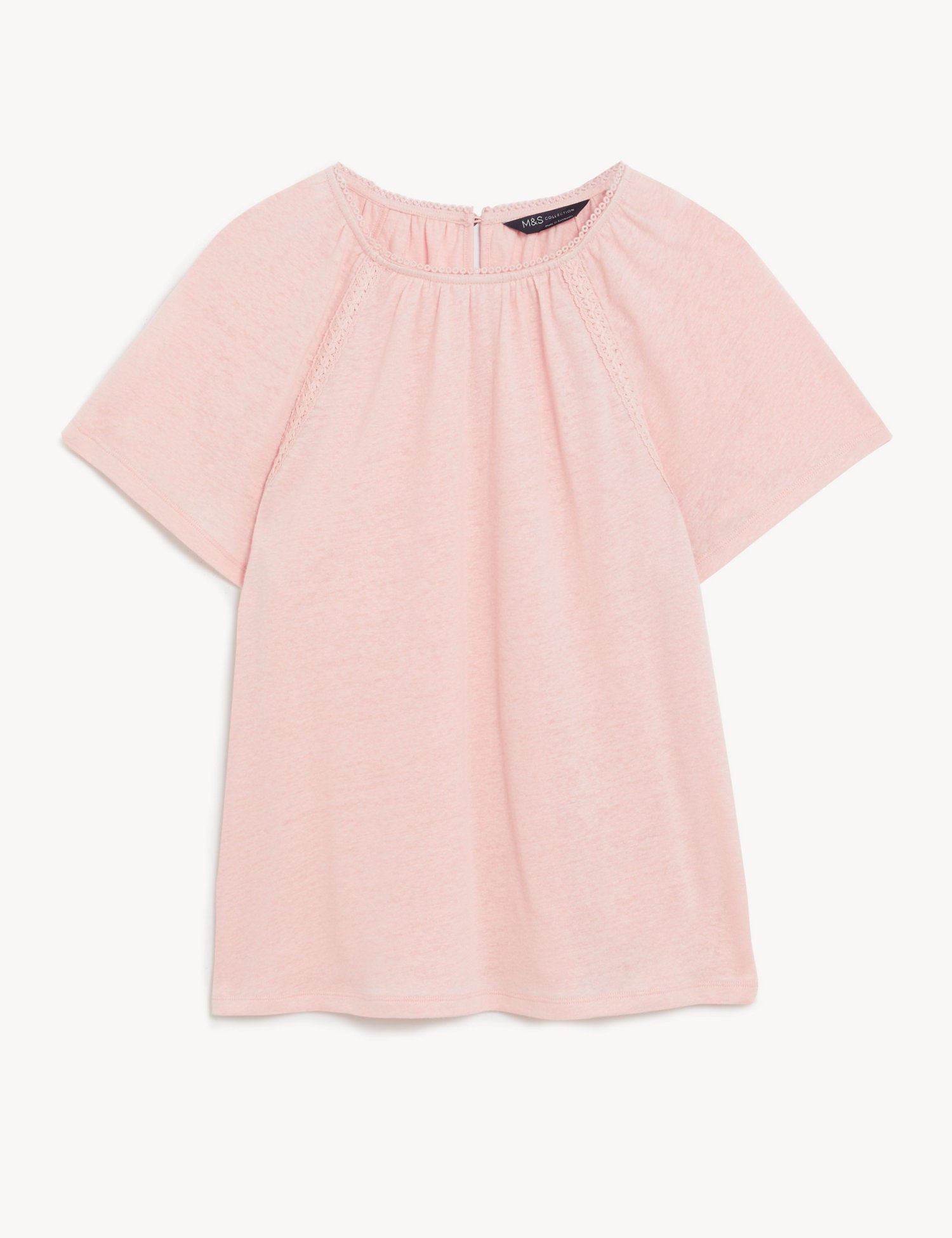 Linen Rich Broderie Top
