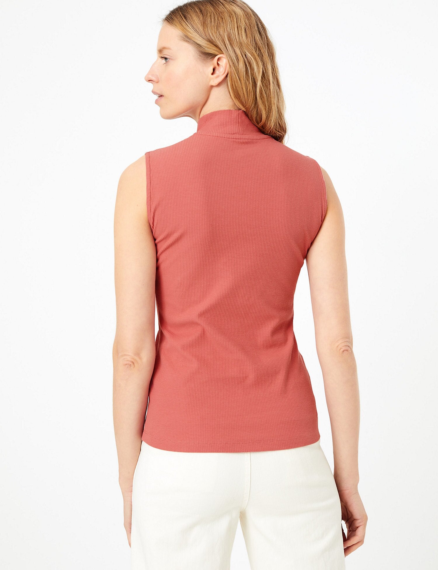 Cotton Rich Vest Top