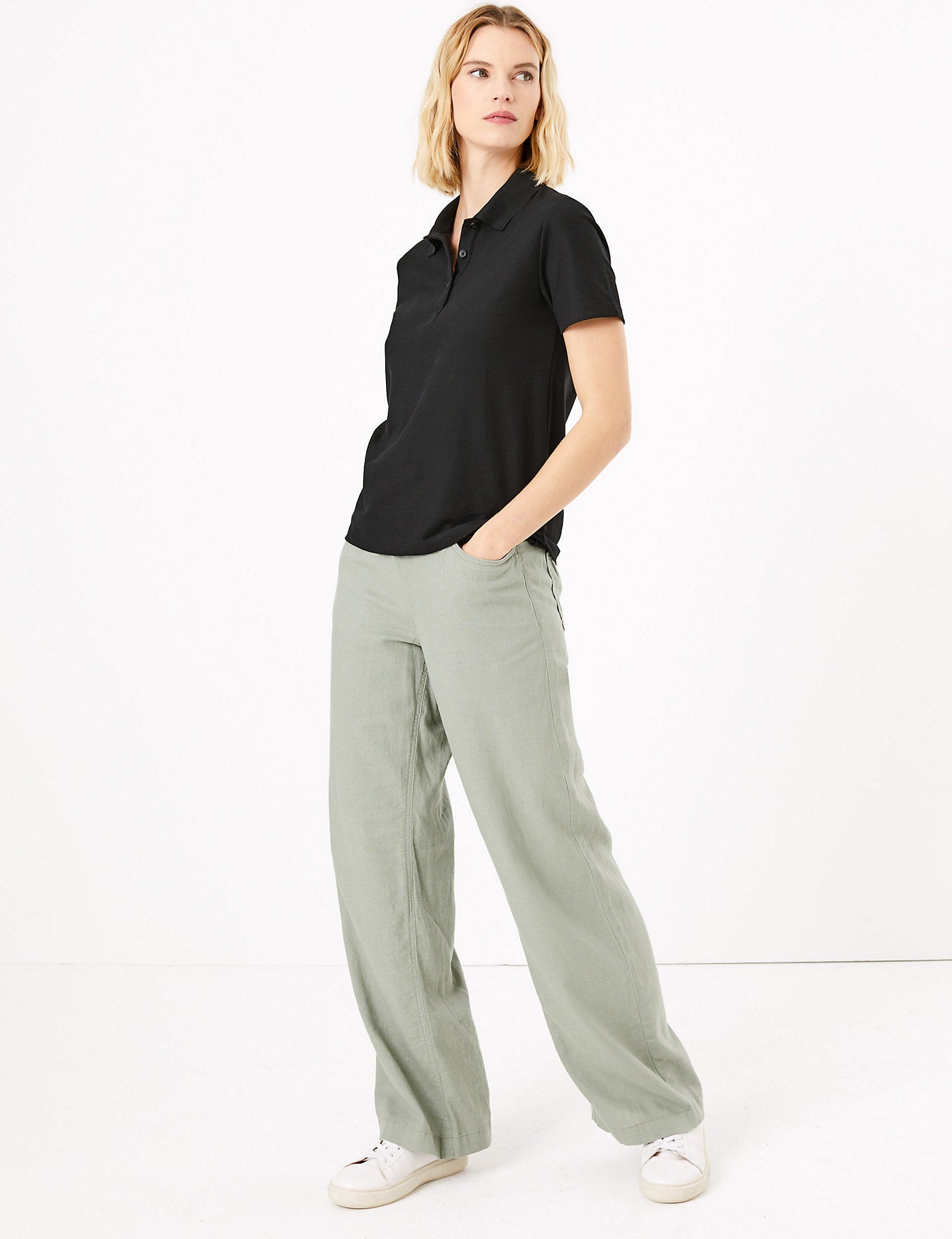 Pure Cotton Polo Shirt