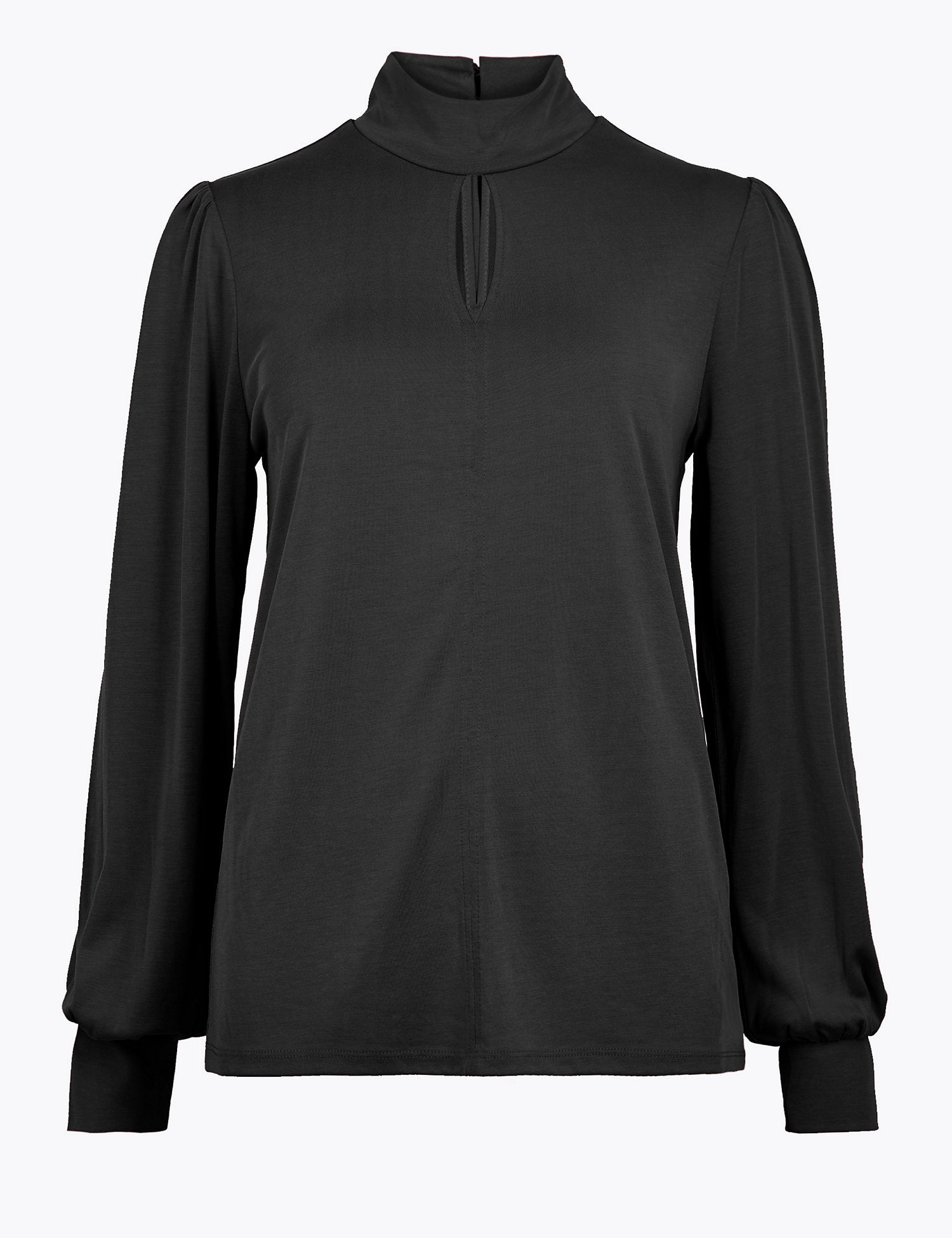 Keyhole Long Sleeve Top