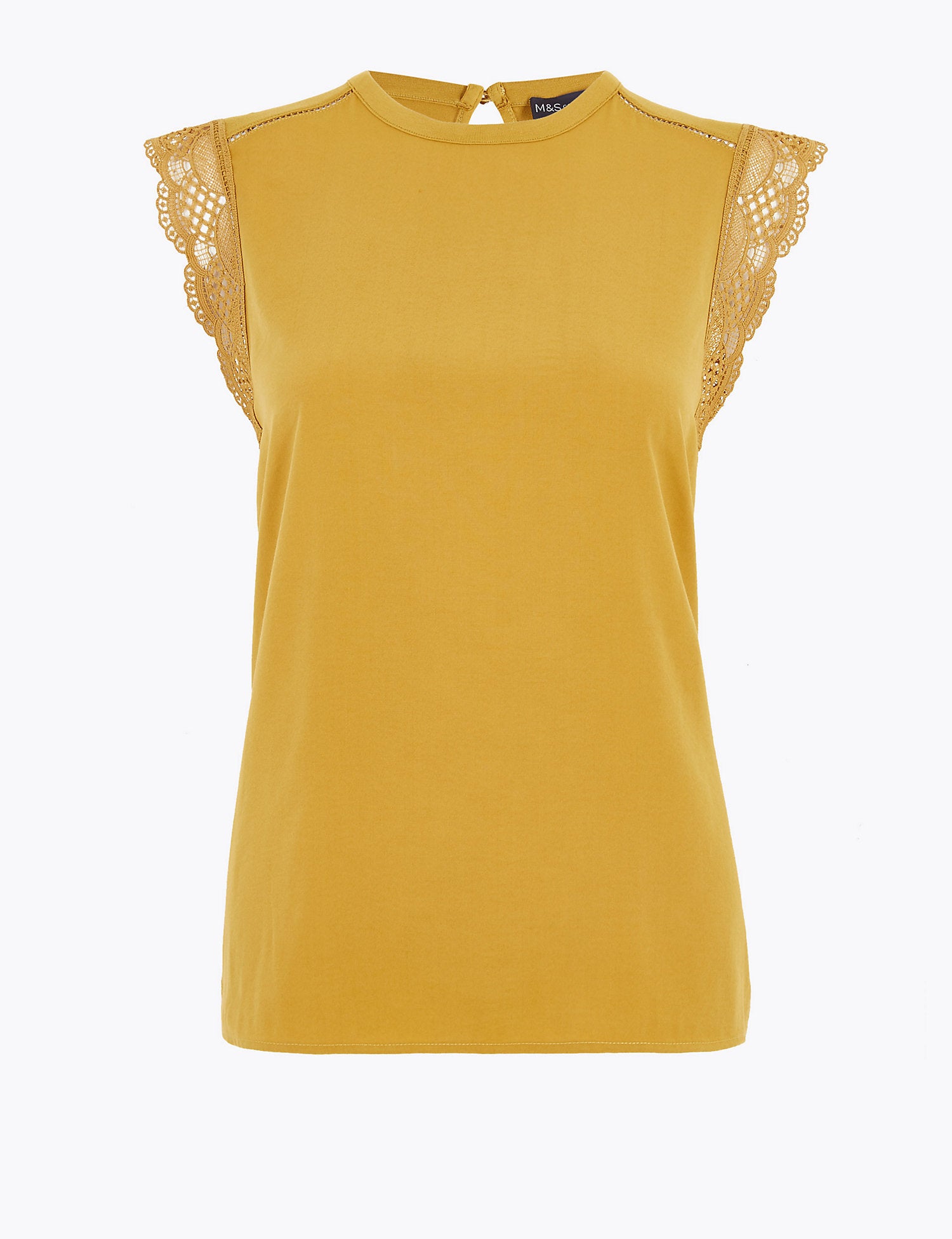 Lace Trim Top