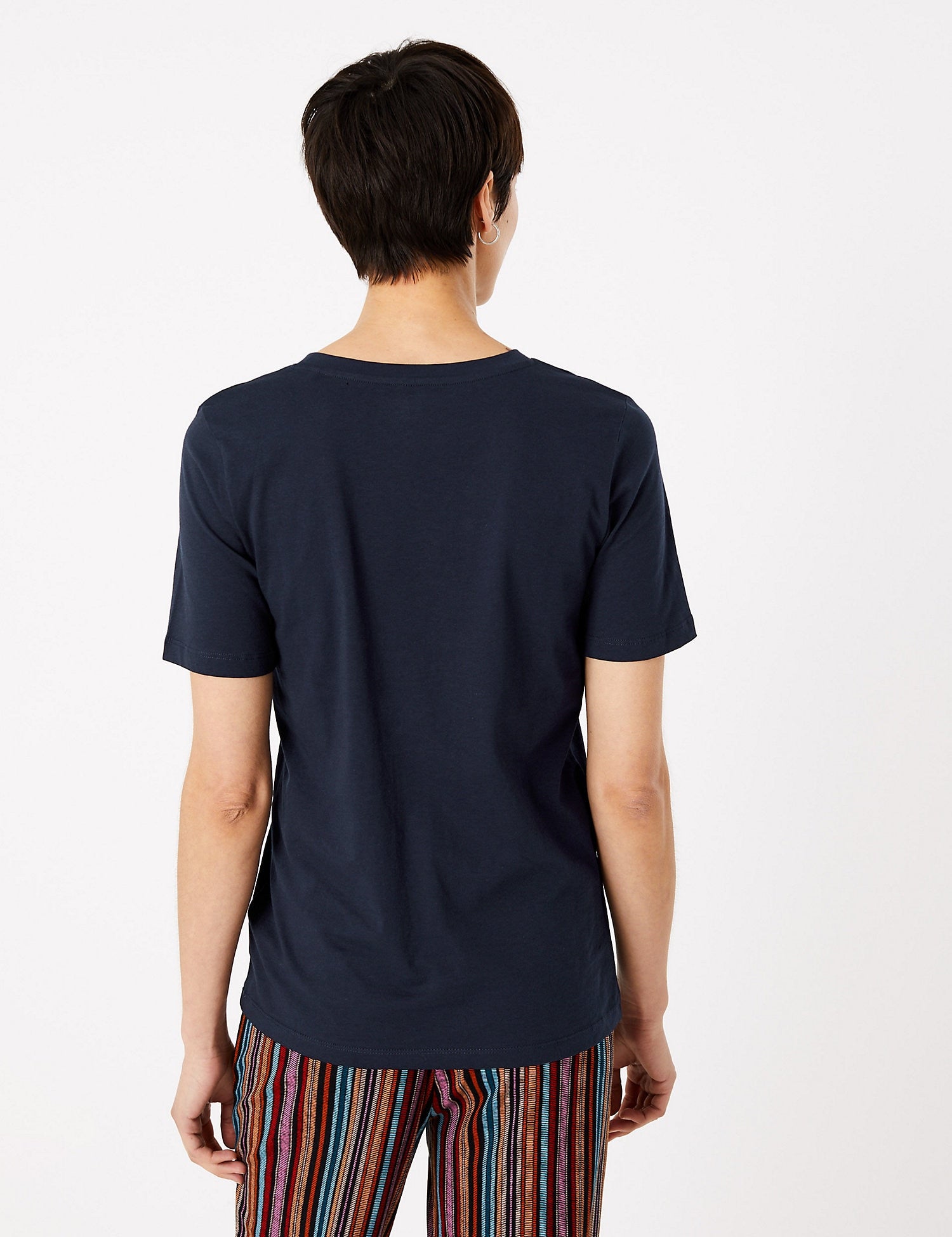 Pure Cotton Straight Fit T-shirt