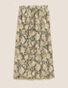 Animal Print Midi Straight Pencil Skirt