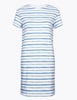 Pure Cotton Striped Mini T-Shirt Dress