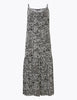 Geometric Maxi Slip Dress