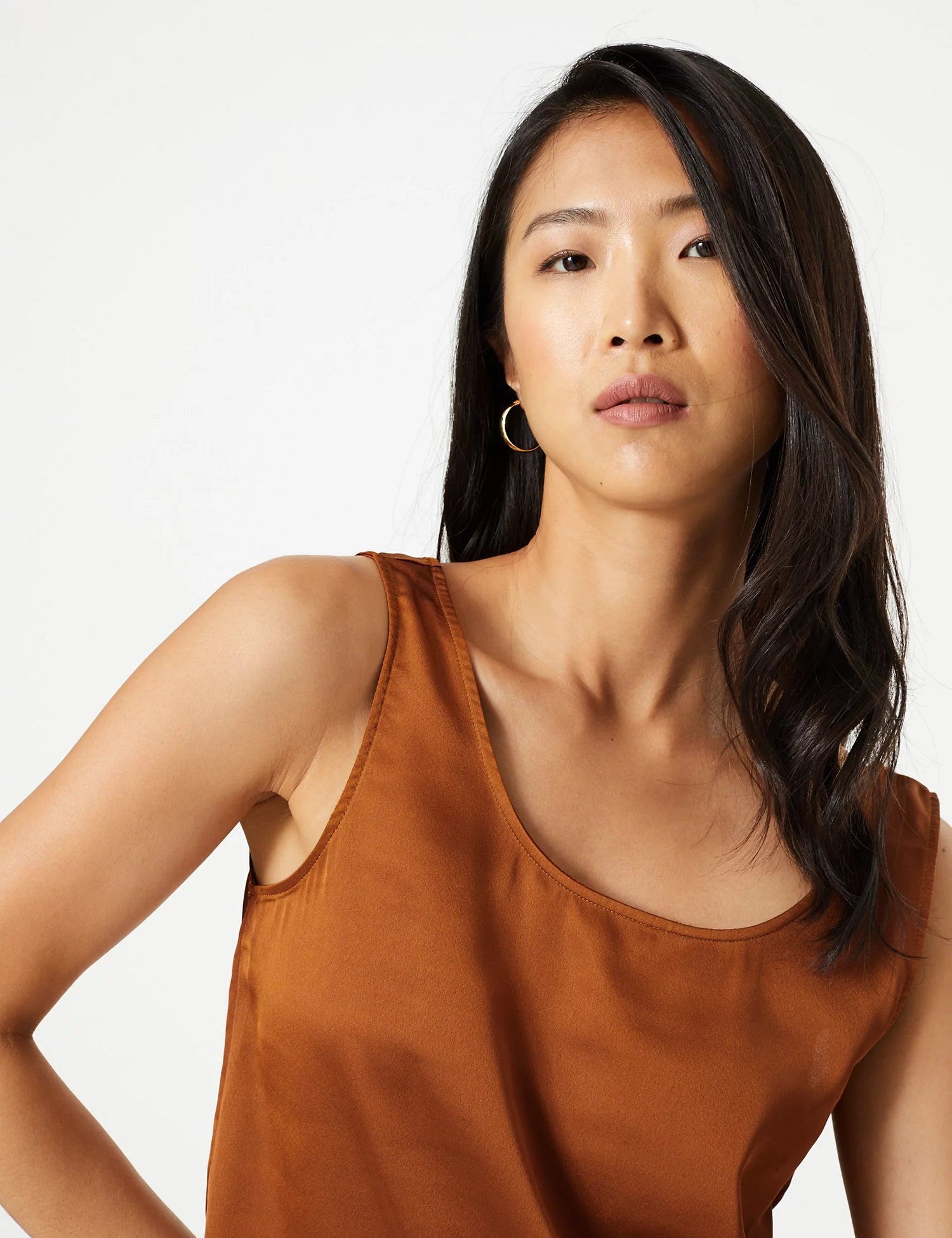 Satin Vest Top