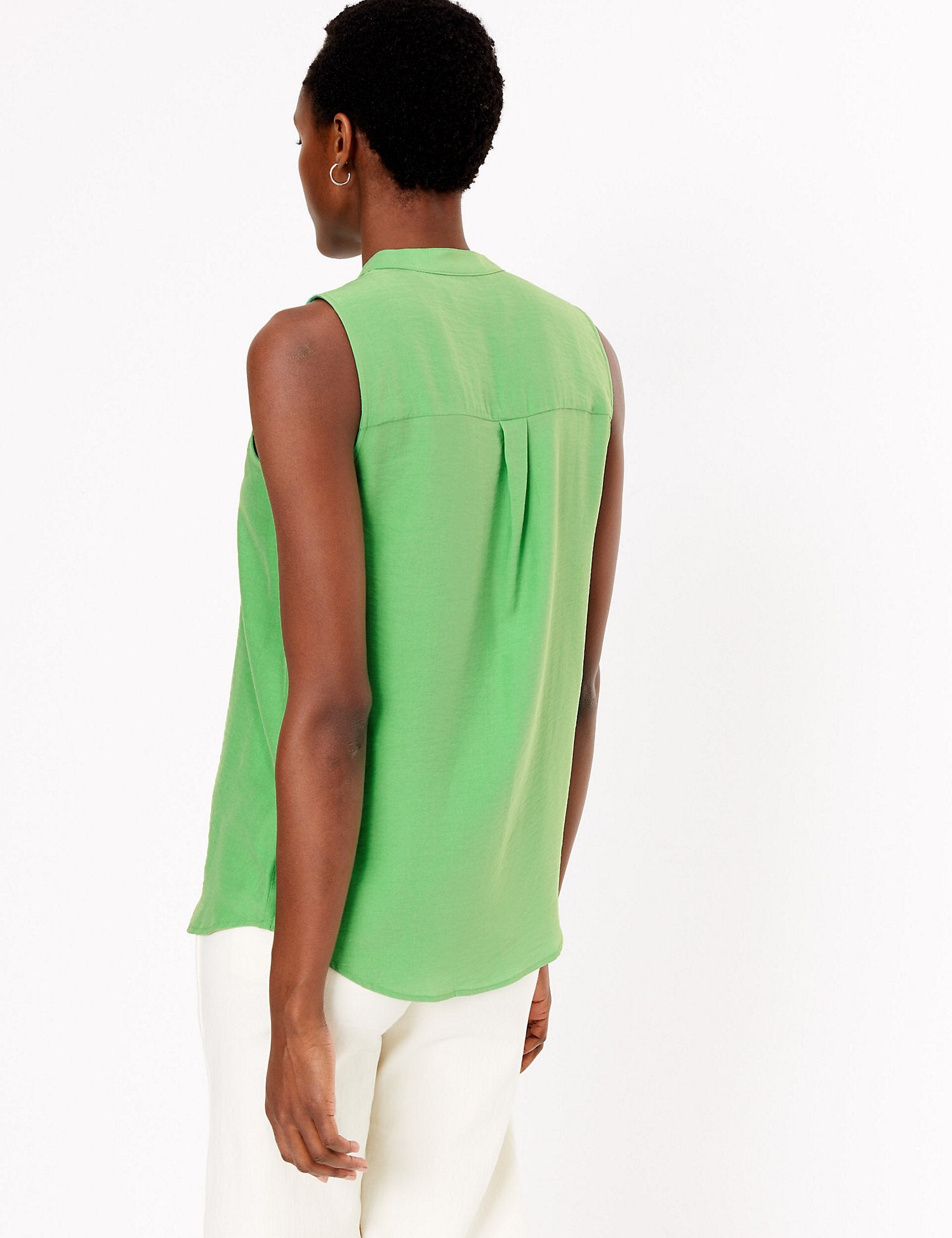 V-Neck Shell Top