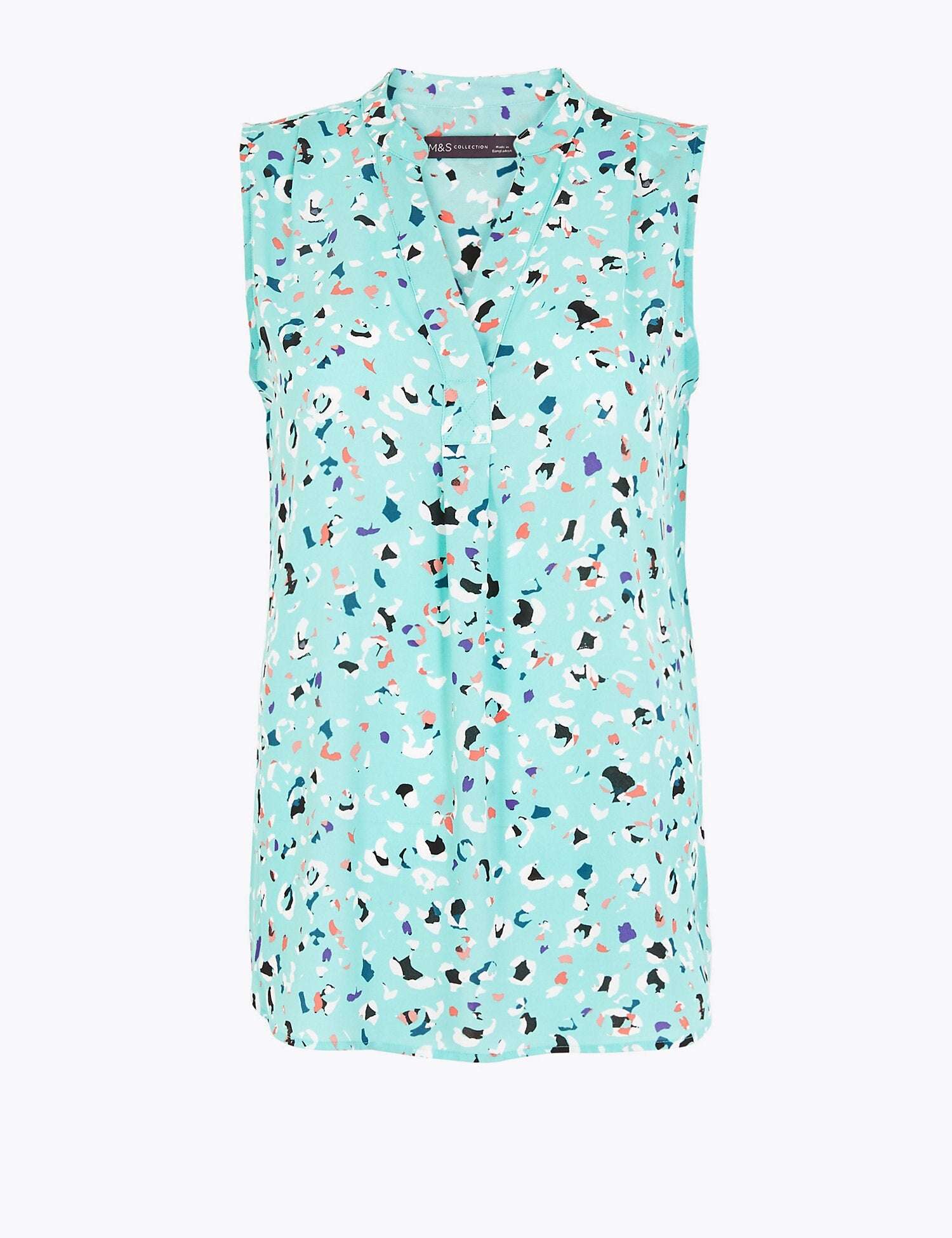 Printed Shell Top