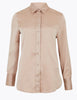 Satin Long Sleeve Shirt