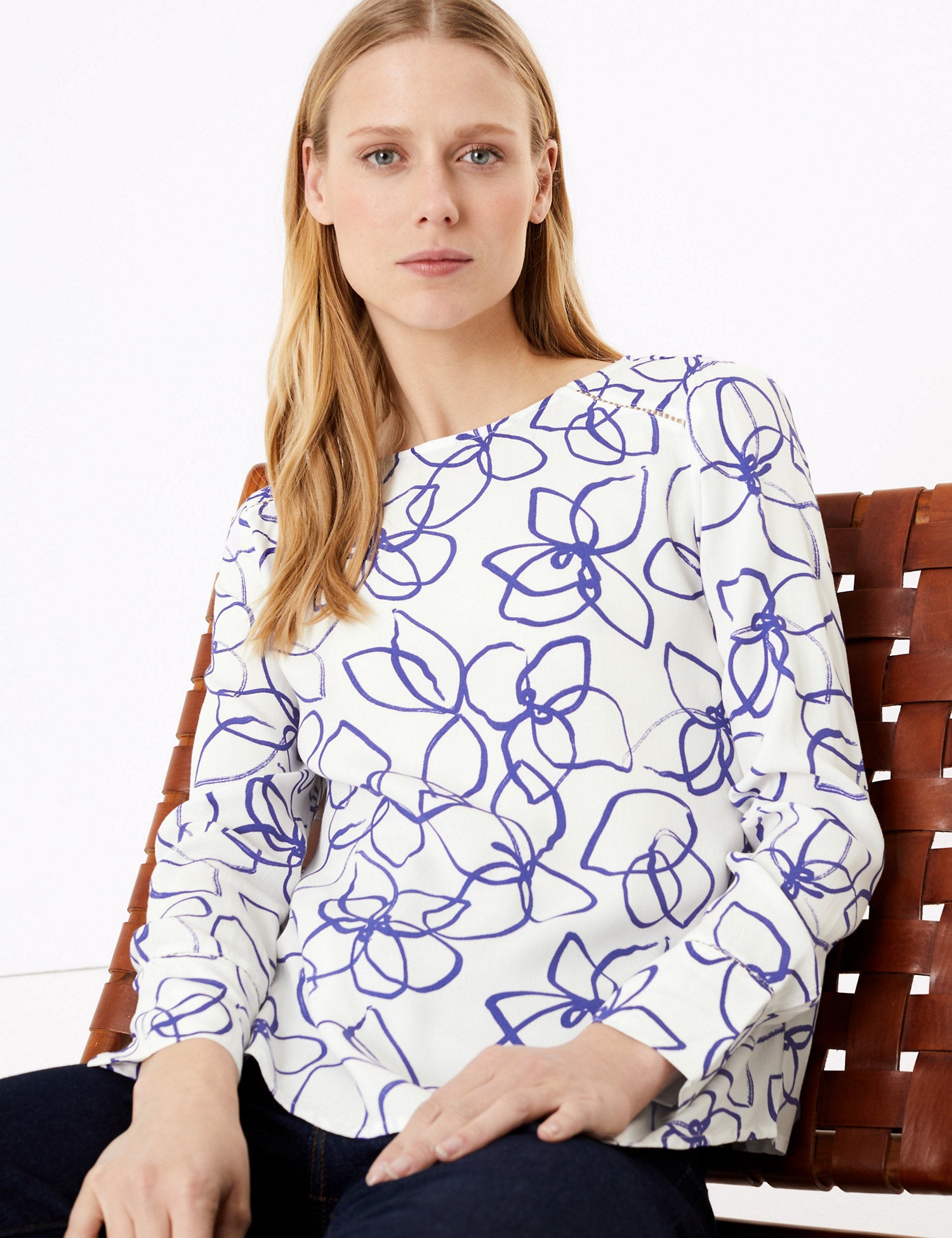 Printed Blouse