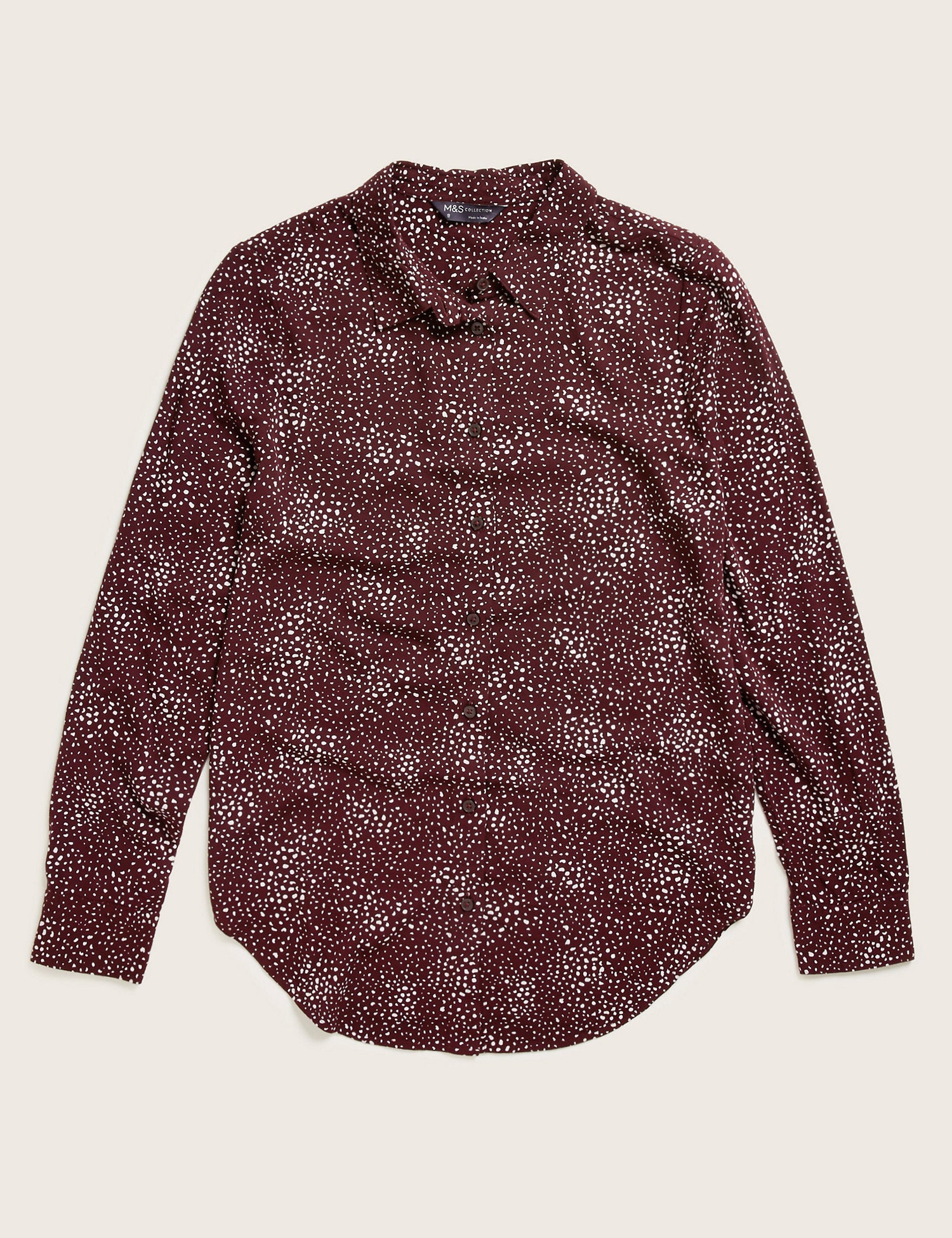 Printed Long Sleeve Shirt