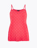 Polka Dot Sleeveless Camisole Top