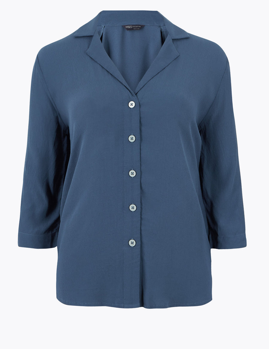 3/4 Sleeve Relaxed Shirt
