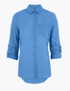 Pure Cotton Relaxed Long Sleeve Shirt