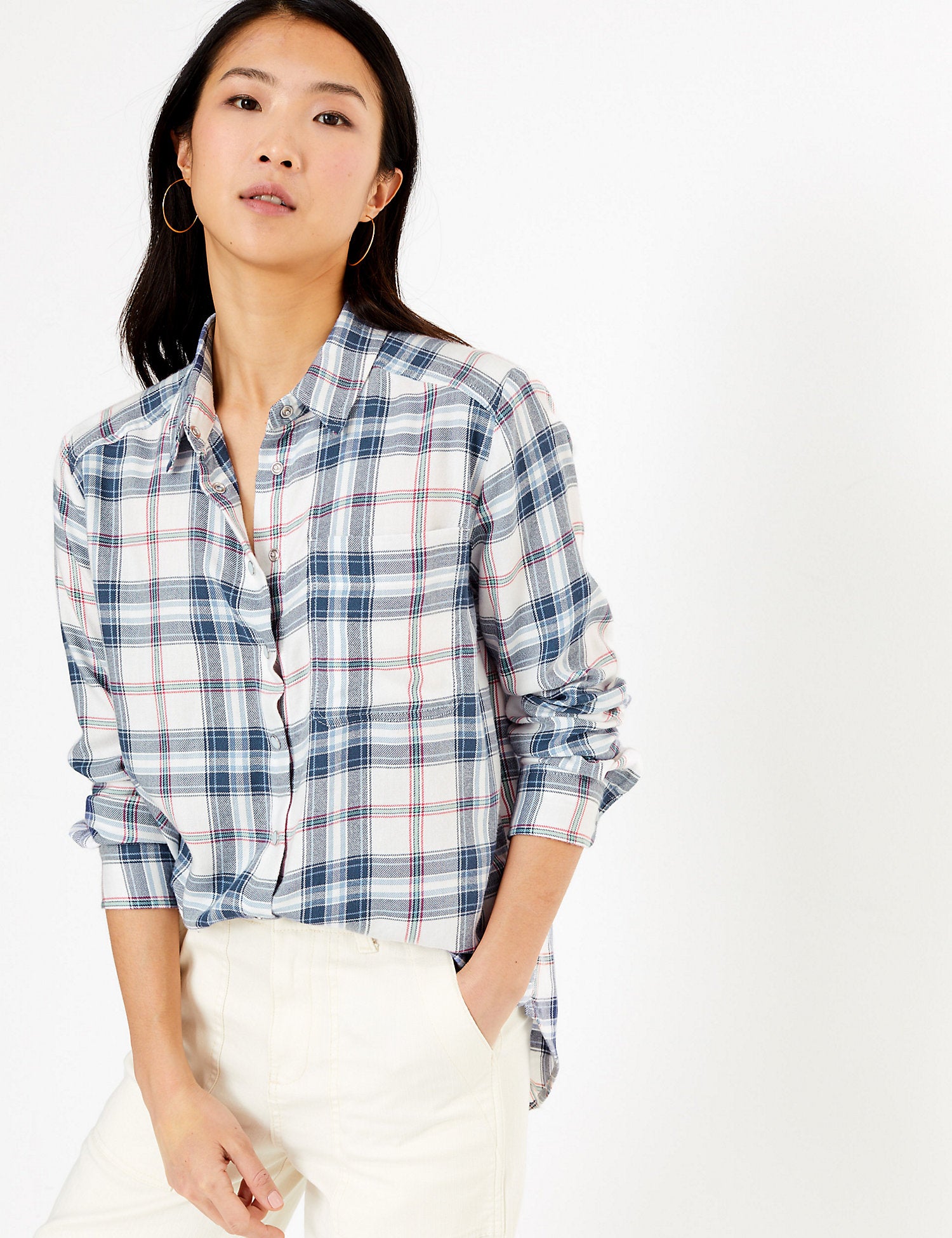 Checked Relaxed Fit Shirt