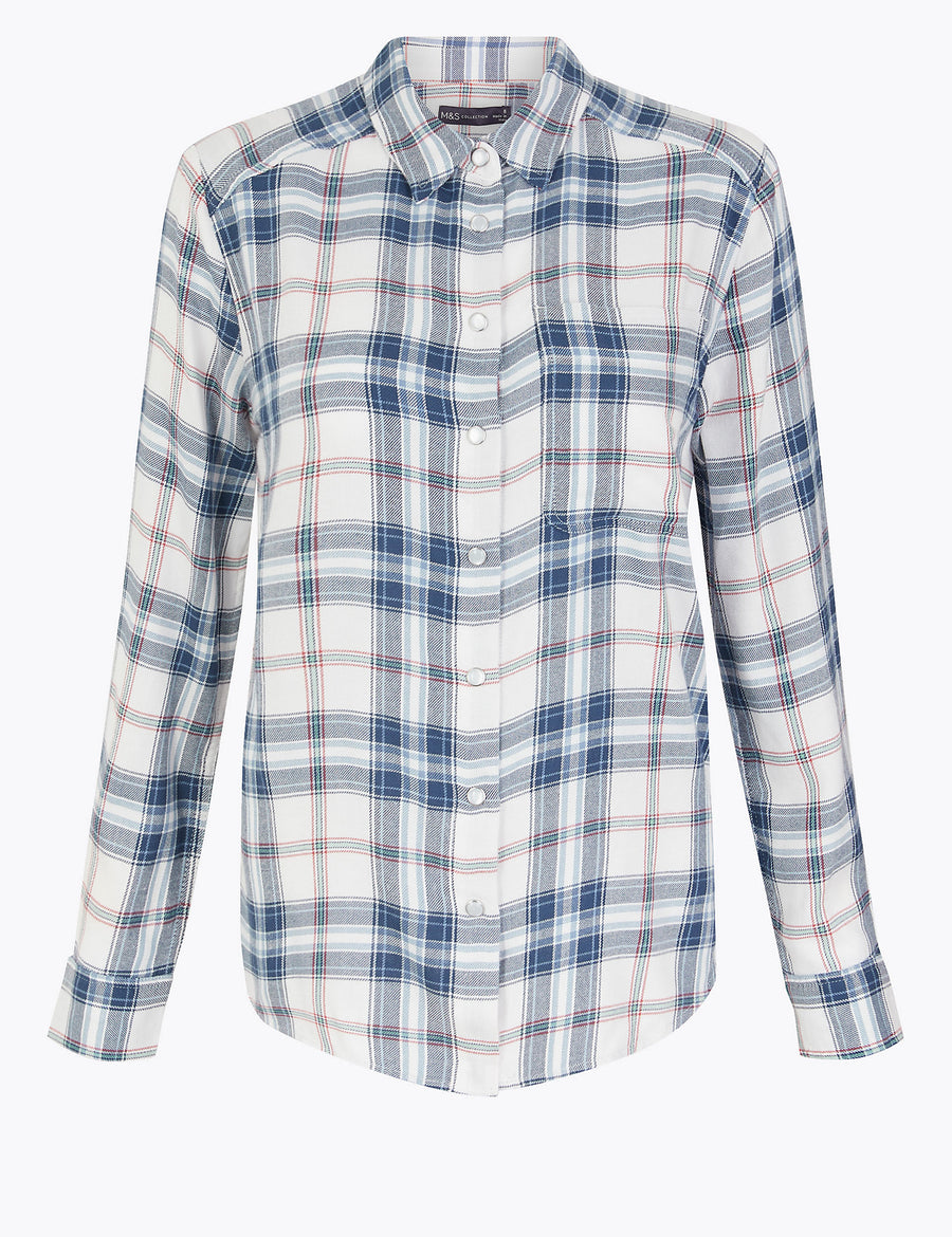 Checked Relaxed Fit Shirt