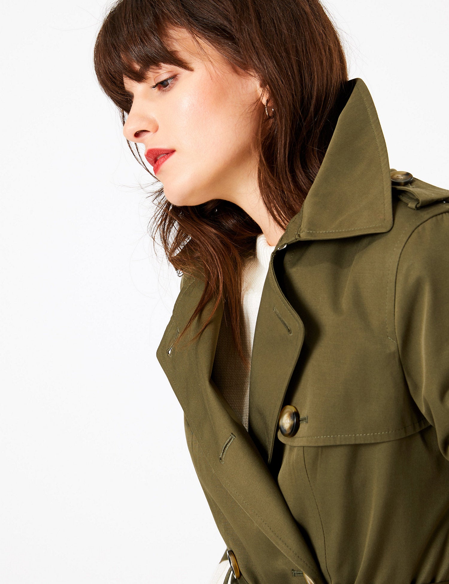 Double Breasted Trench Coat