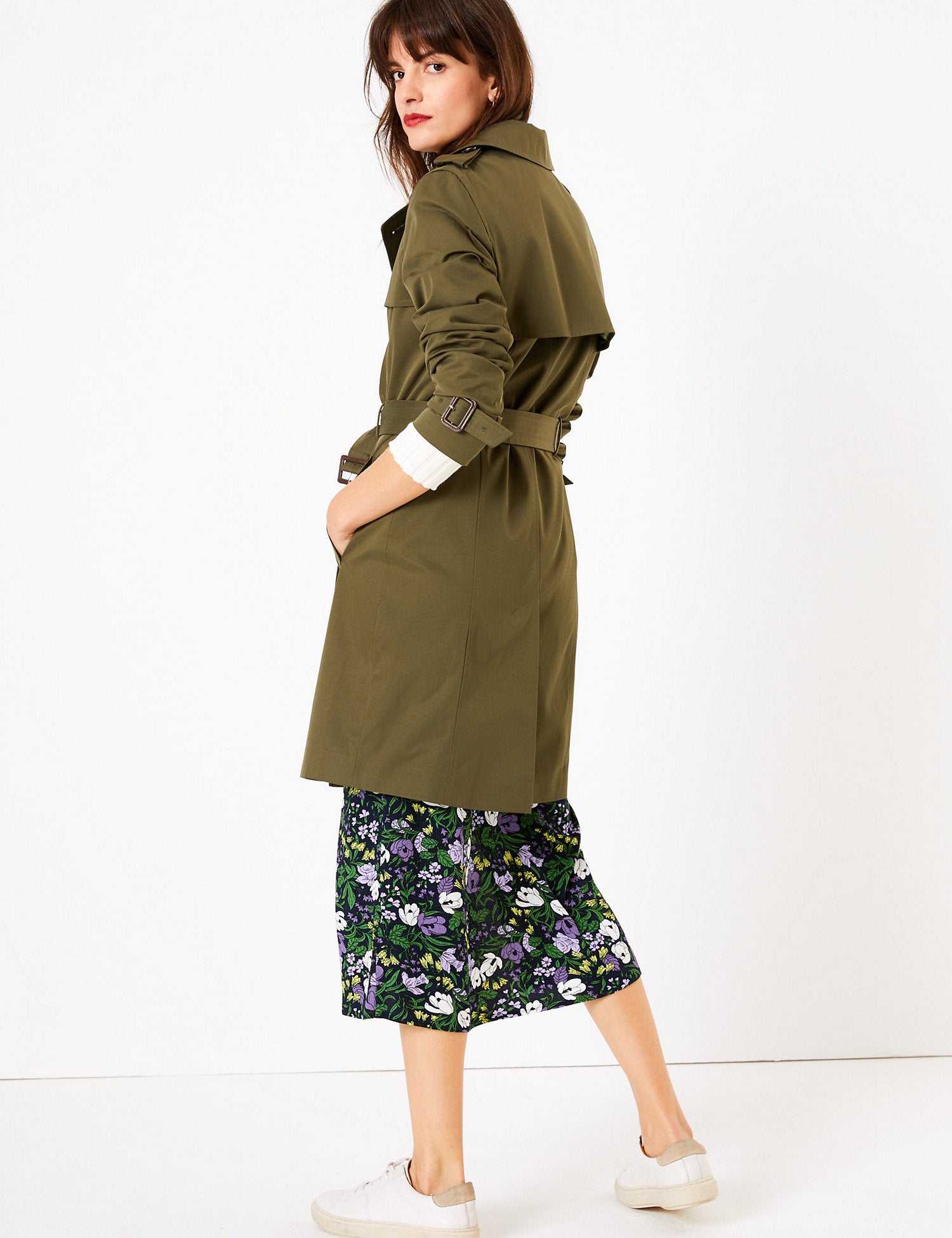 Double Breasted Trench Coat