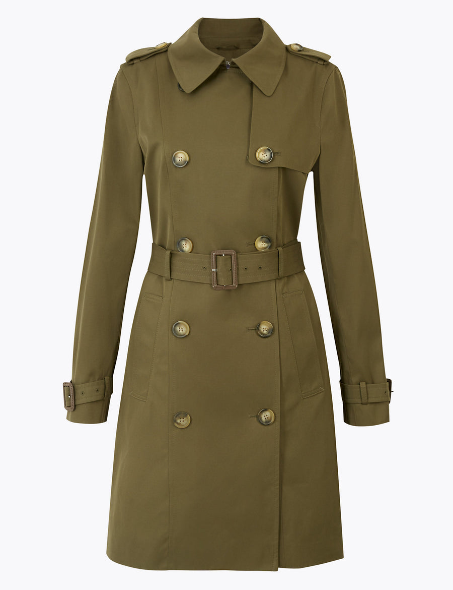 Double Breasted Trench Coat