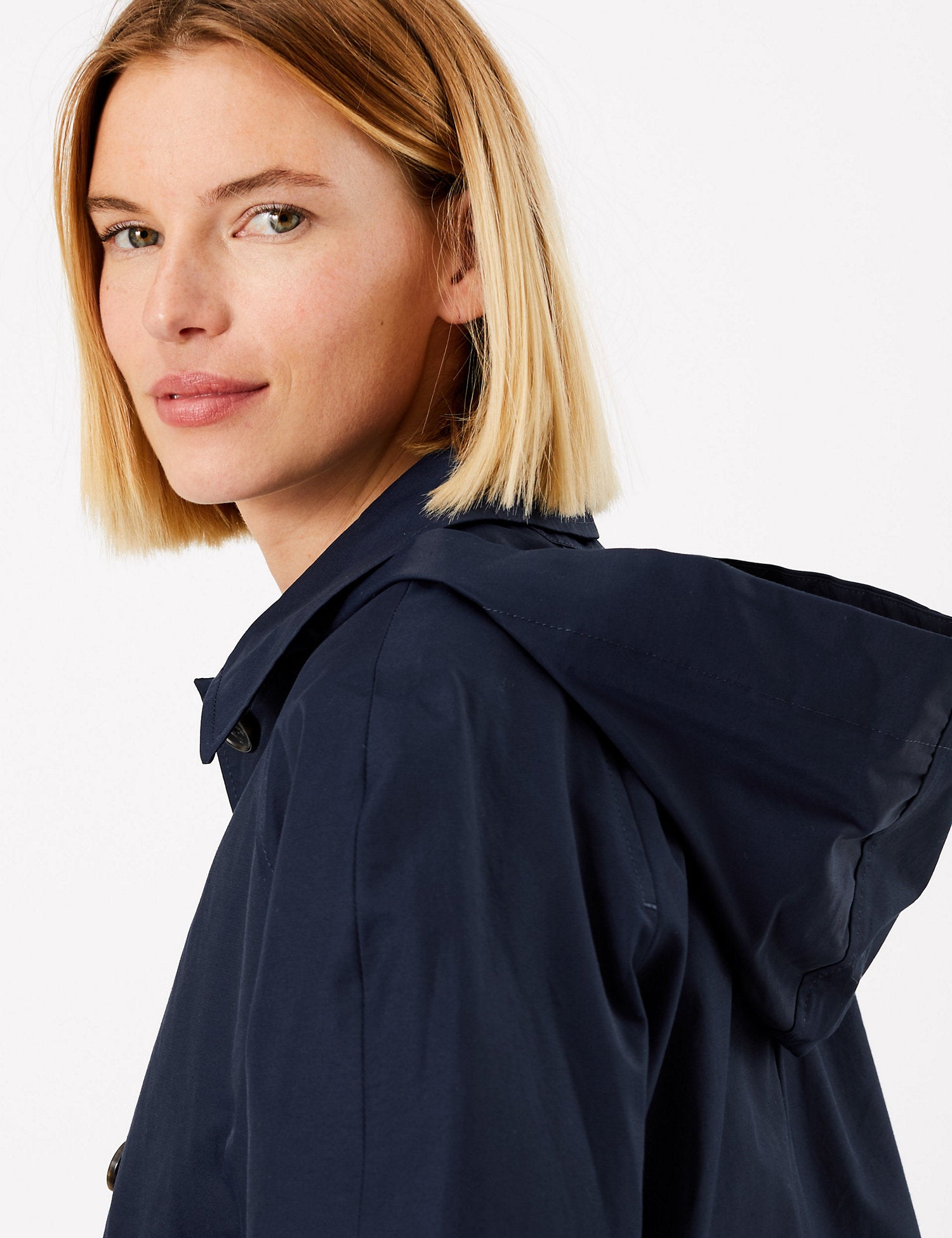 Cotton Hooded Car Coat