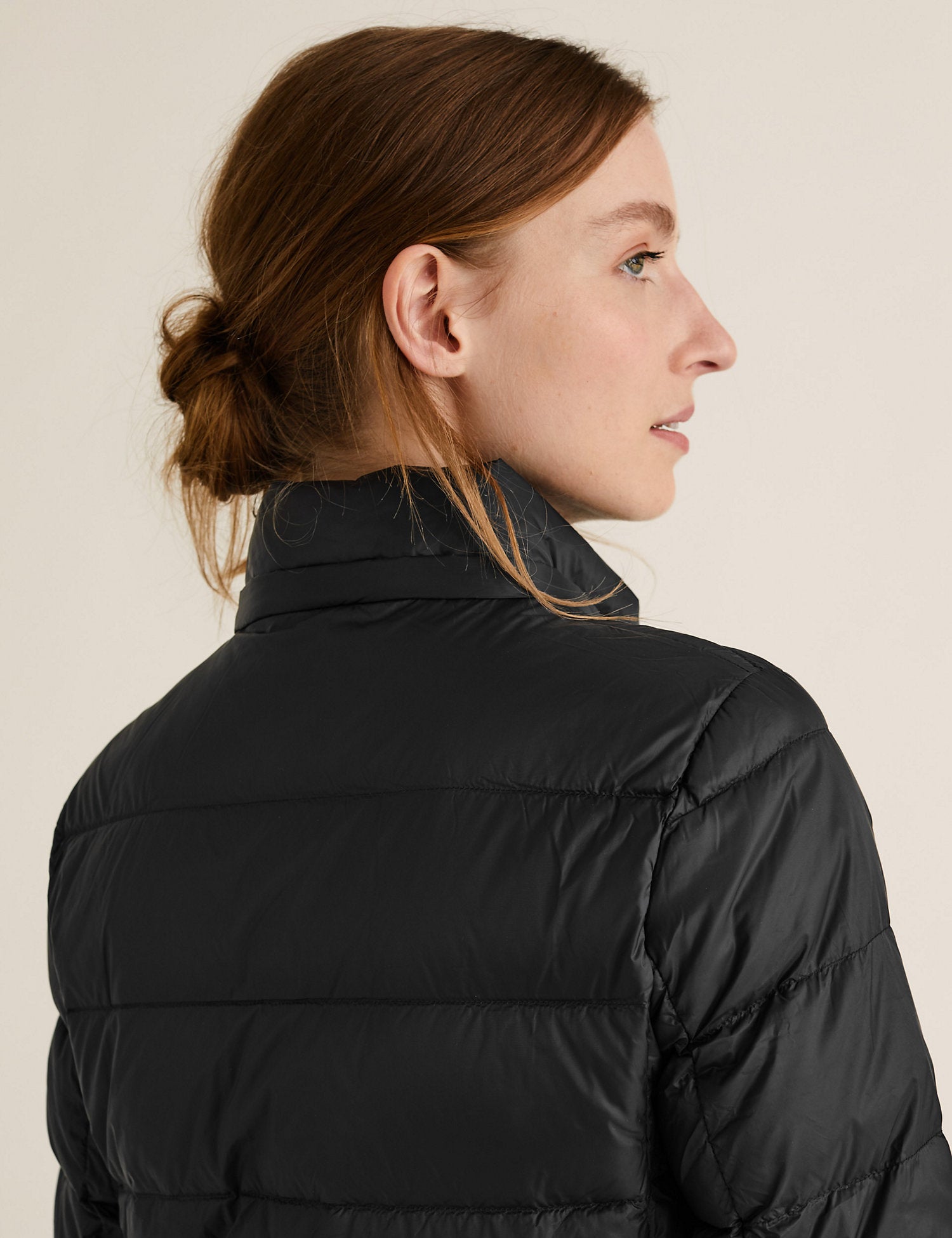Feather & Down Puffer Coat