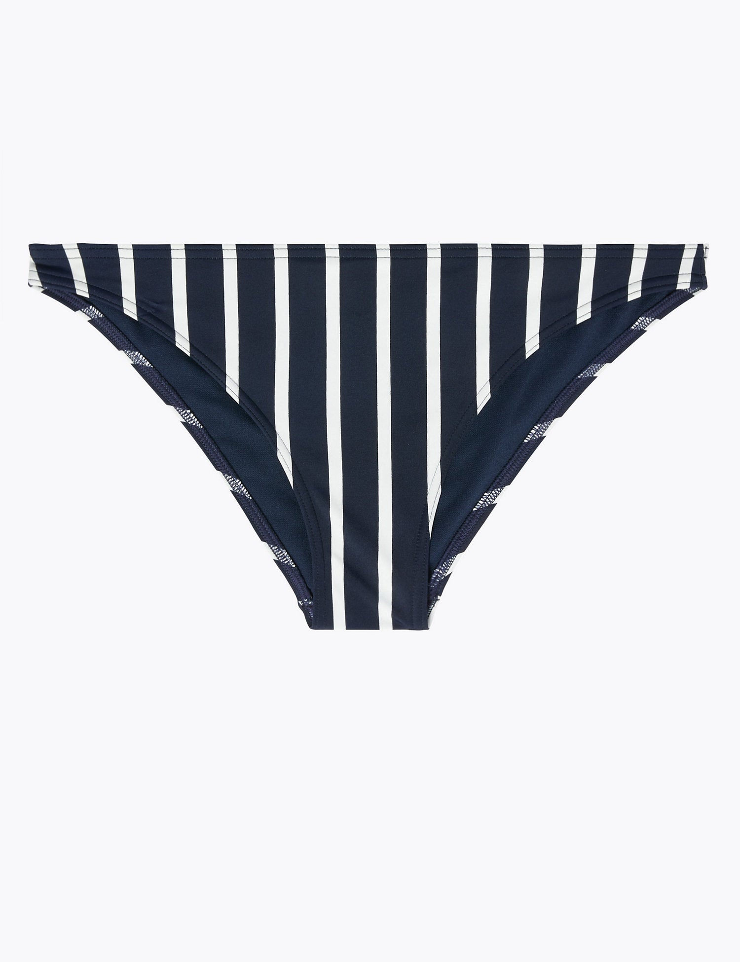 Striped Brazilian Bikini Bottoms