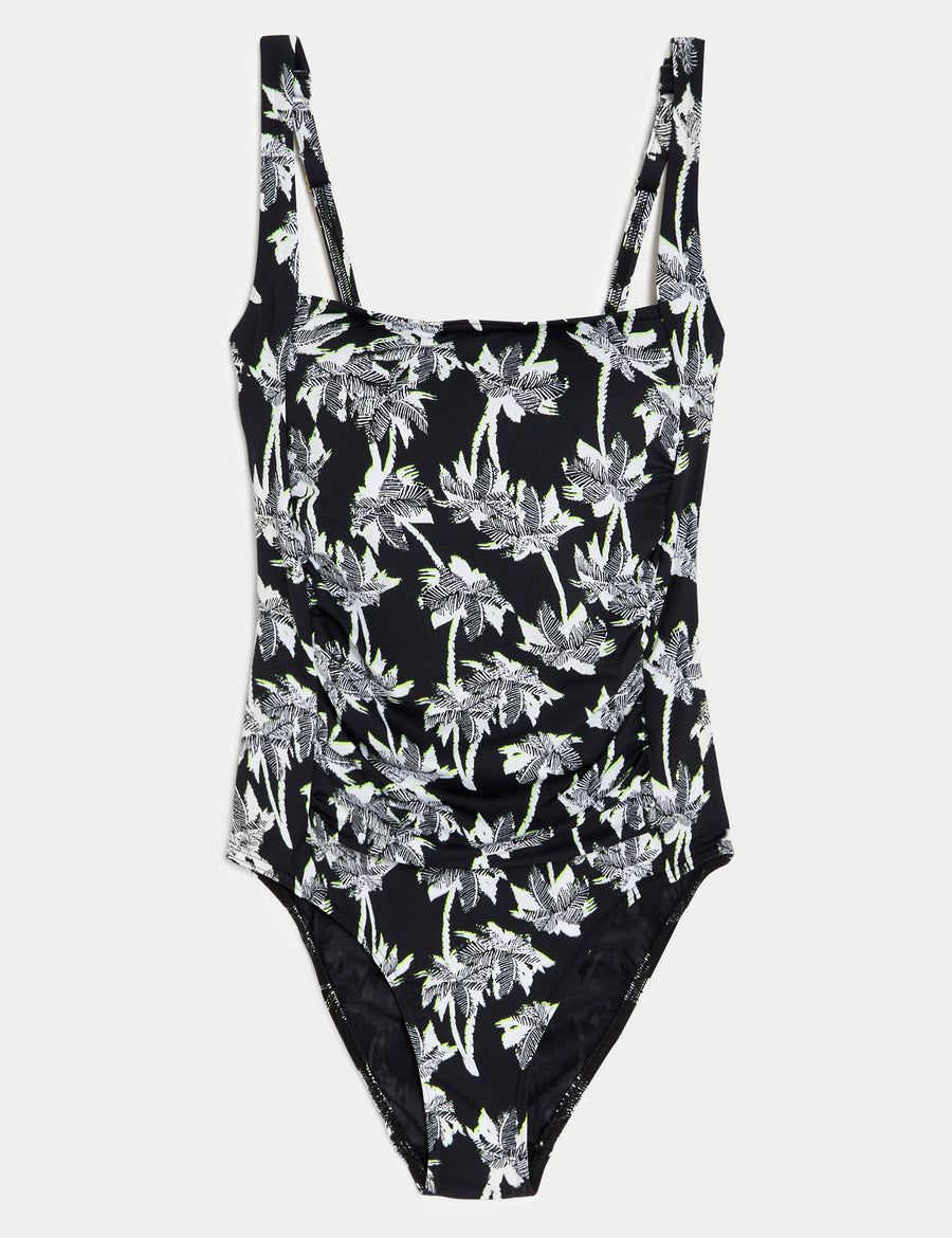Tummy Control Printed Padded Swimsuit