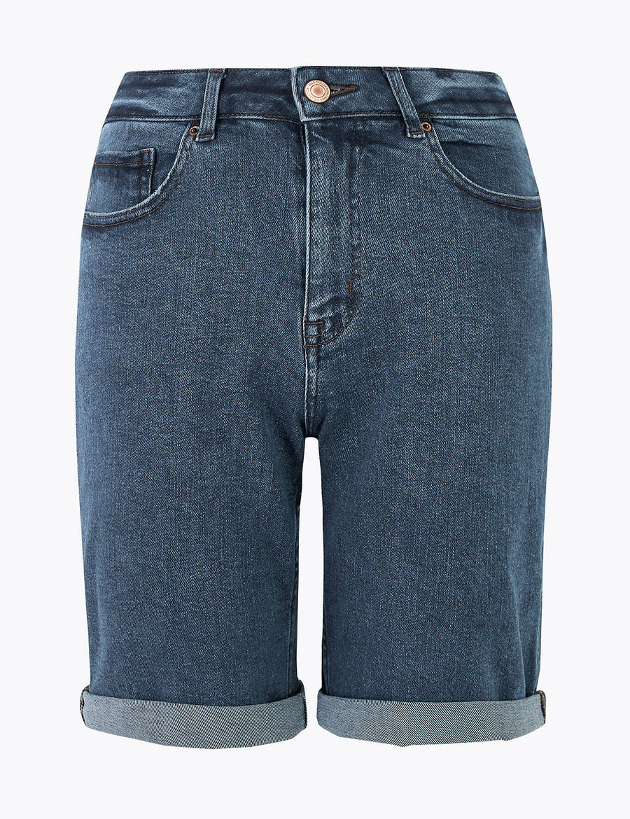 Denim Boyfriend Shorts
