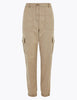 Cargo Utility Tapered Ankle Grazer Trousers
