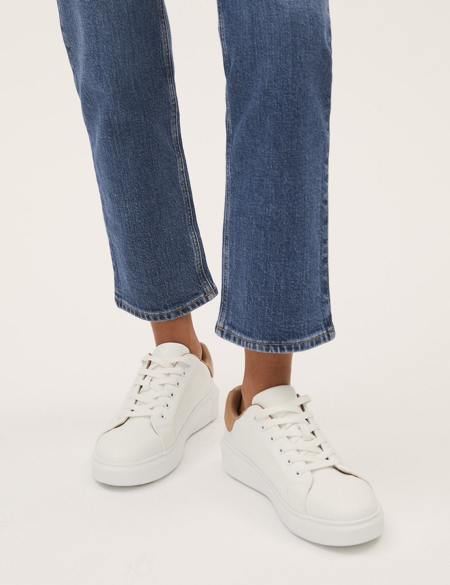 Vintage Straight Leg Ankle Grazer Jeans