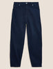 High Waisted Balloon Jeans