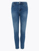 Ivy Button Front Skinny Jeans