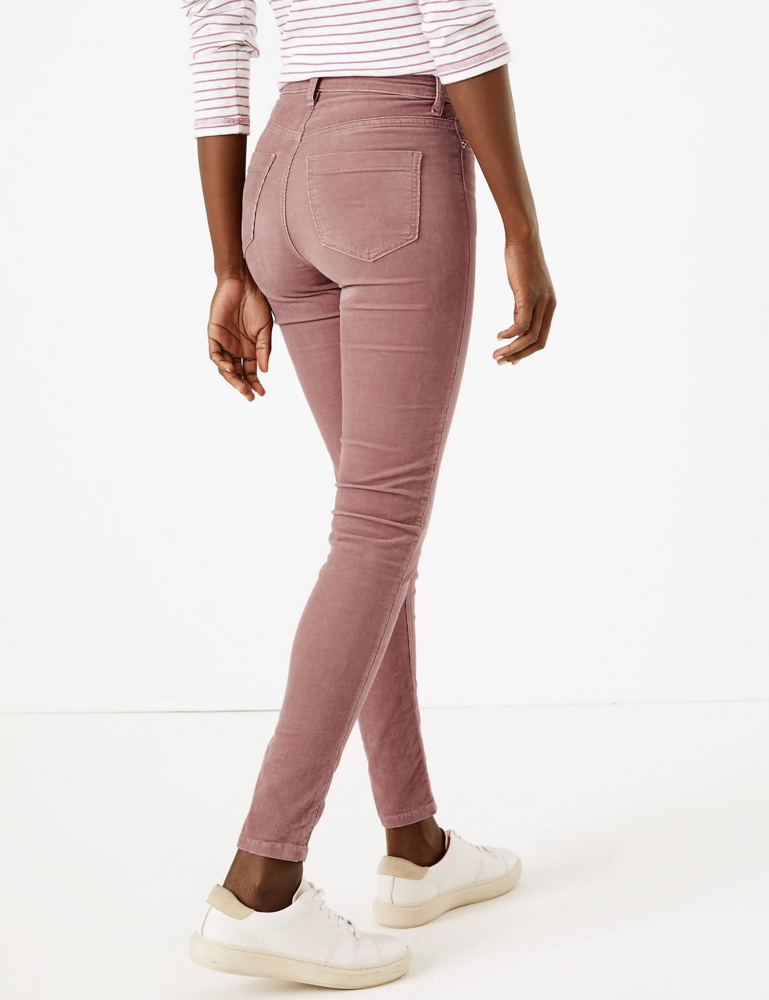 Corduroy Ankle Grazer Trousers