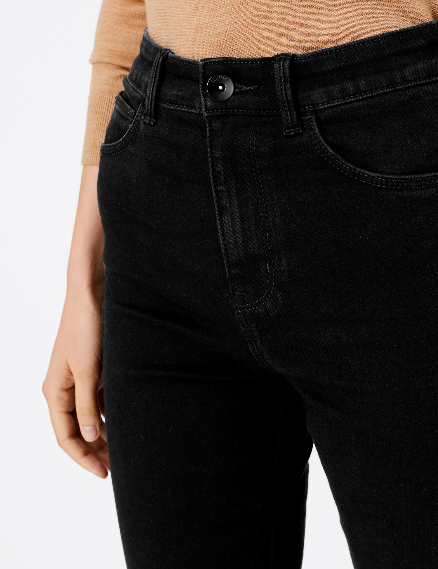 Harper High Waisted Cigarette Jeans