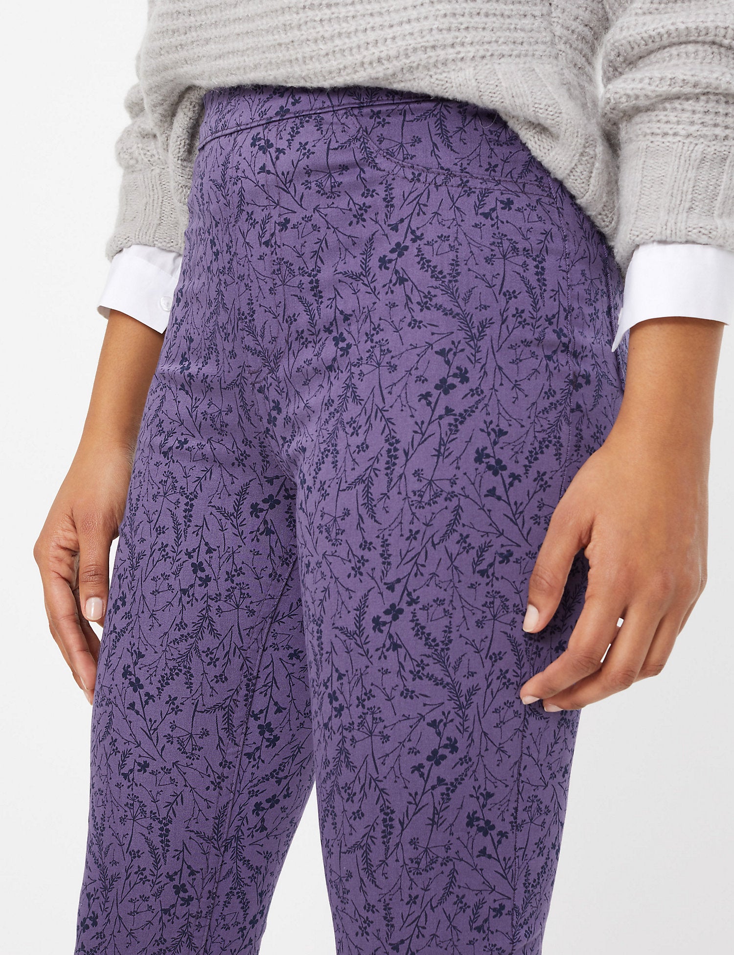 Cotton Rich Printed Jeggings