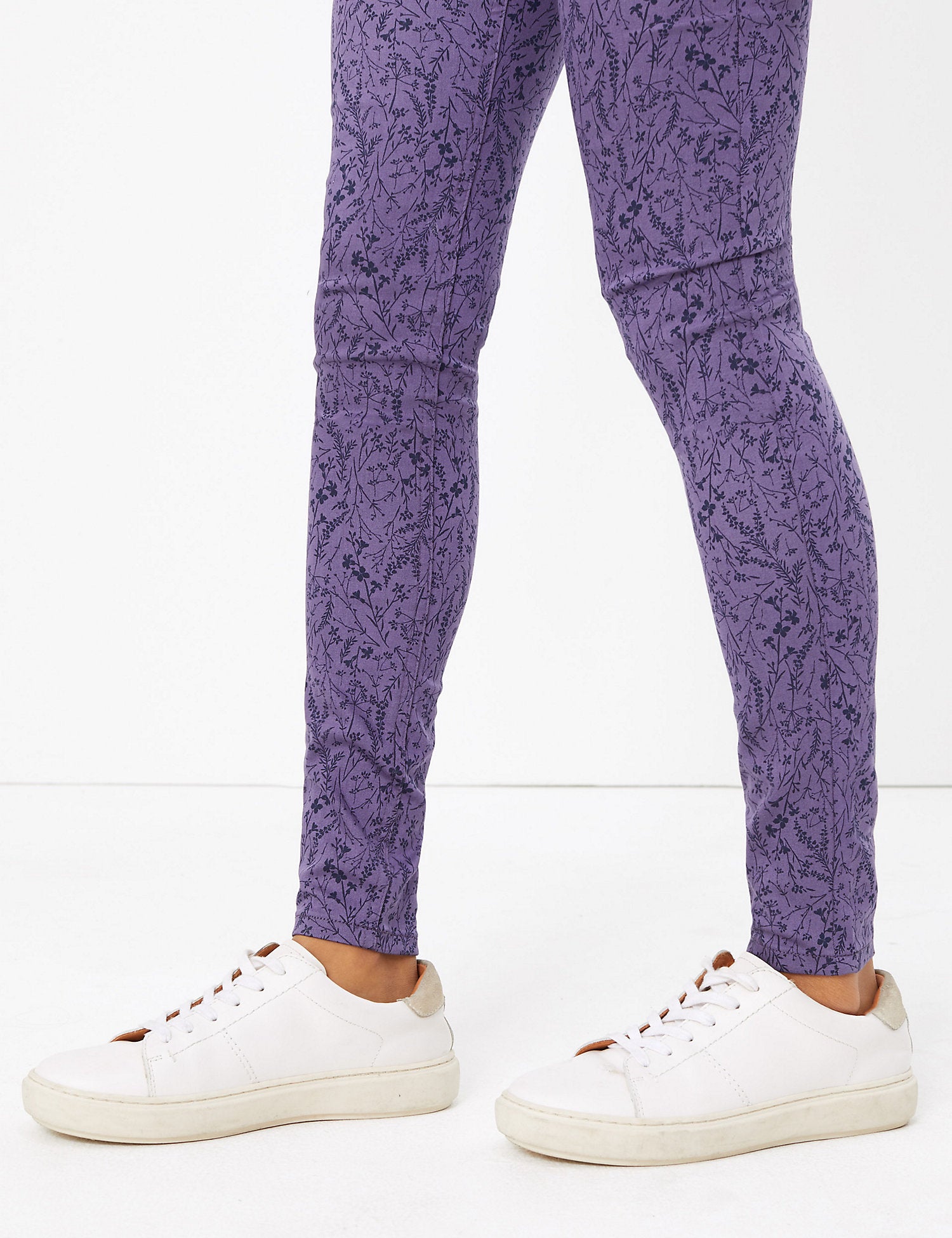 Cotton Rich Printed Jeggings
